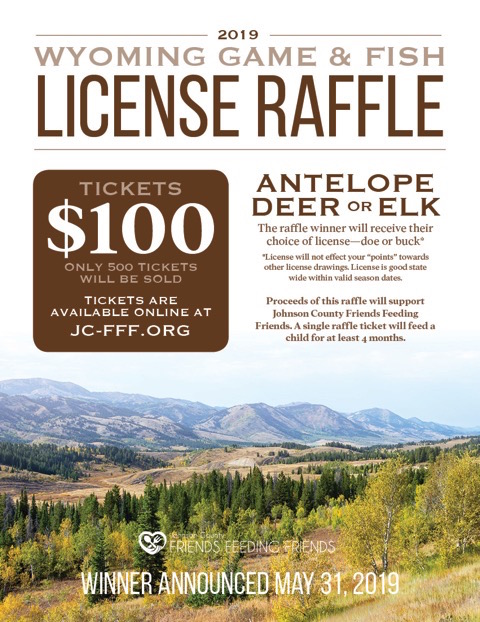 There\’s still time to get your raffle ticket for the Wyoming Game & Fish Commissioner\’s License!