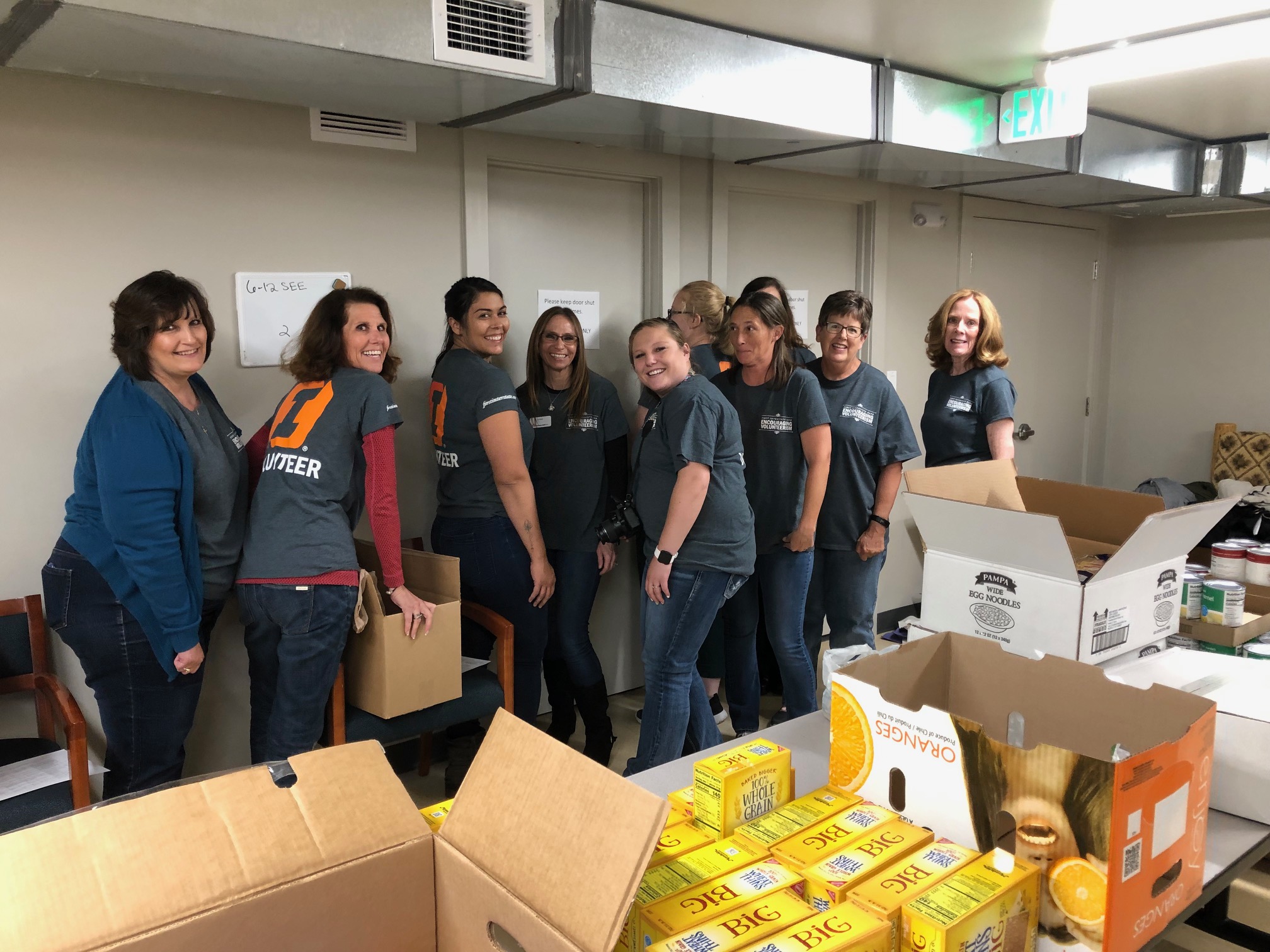 Thank you 1st Interstate Bank – Happy Volunteer Day!