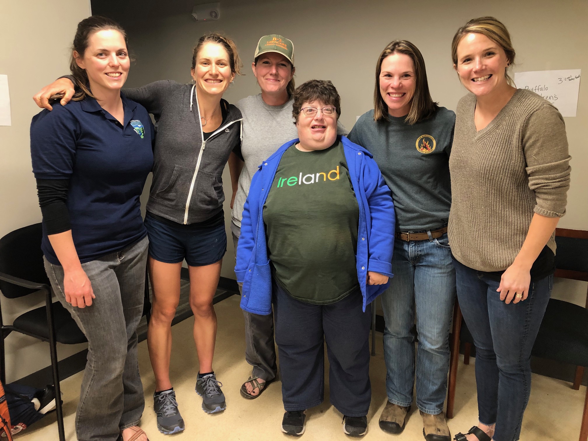 Buffalo Gals Bookclub rocks their first JC-FFF Pack and Delivery!