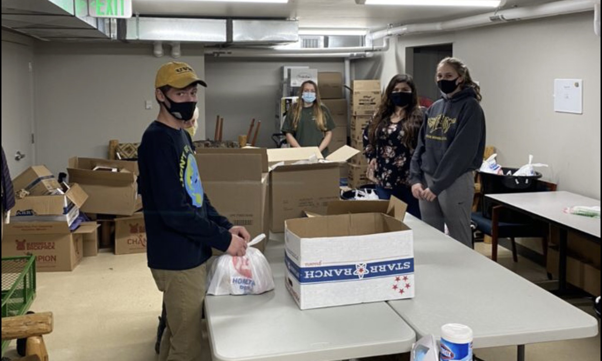 High school students step in to help