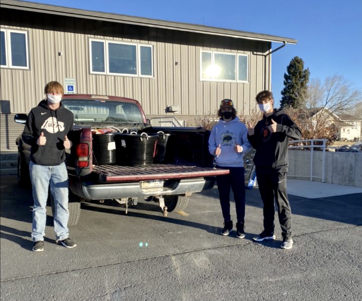 Delivery team shows up big every week